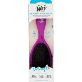 WET BRUSH, ORIGINAL DETANGLER BRUSH, PURPLE, 1 BRUSH