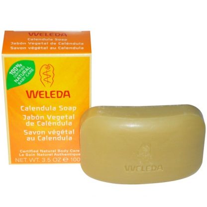 WELEDA, CALENDULA SOAP, 3.5 OZ / 100g