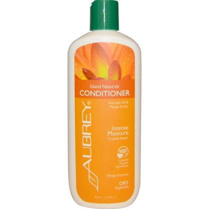 AUBREY ORGANICS, ISLAND NATURALS CONDITIONER, TROPICAL REPAIR, DRY REPLENISH, 11 FL OZ / 325ml