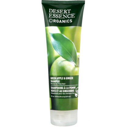 DESERT ESSENCE, ORGANICS, SHAMPOO, GREEN APPLE & GINGER, 8 FL OZ / 237ml