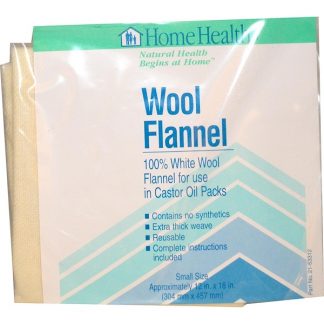 HOME HEALTH, WOOL FLANNEL, SMALL, 1 FLANNEL