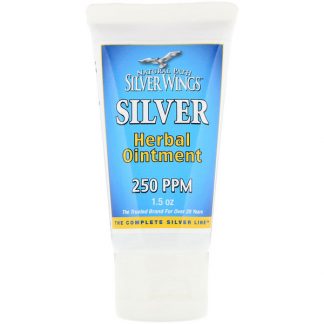 NATURAL PATH SILVER WINGS, SILVER HERBAL OINTMENT, 250 PPM, 1.5 OZ