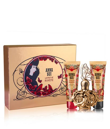 ANNA SUI LA NUIT DE BOHEME EDT 3 PCS GIFT SET FOR WOMEN