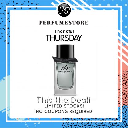 BURBERRY MR BURBERRY EDT FOR MEN 100ML [THANKFUL THURSDAY SPECIAL]