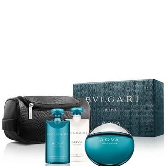 BVLGARI AQVA POUR HOMME ROMA CHRISTMAS 2017 GIFT SET FOR MEN