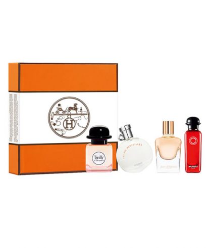 HERMES DELUXE REPLICA COFFRET 4 PCS MINIATURE GIFT SET FOR WOMEN