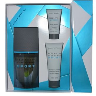 ISSEY MIYAKE L'EAU D'ISSEY SPORT POUR HOMME 3 PCS GIFT SET FOR MEN