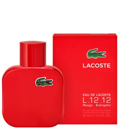 LACOSTE LACOSTE EAU DE LACOSTE L.12.12 ROUGE ENERGETIC EDT FOR MEN