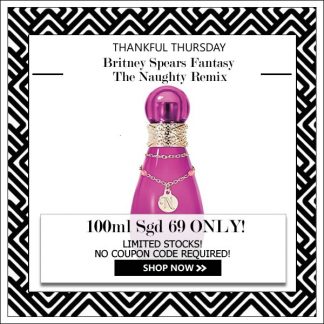BRITNEY SPEARS FANTASY THE NAUGHTY REMIX EDP FOR WOMEN 100ML [THANKFUL THURSDAY SPECIAL]